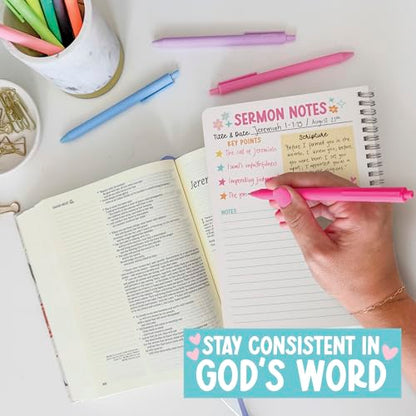 Guided Bible Study Journal for Women - Bible Journal for Women - color: Kraft Colorful