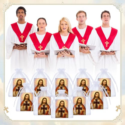 Nosiny 30 Sets Wooden Cross Fidget Gift Bulk Handheld Pocket Crosses Gift
