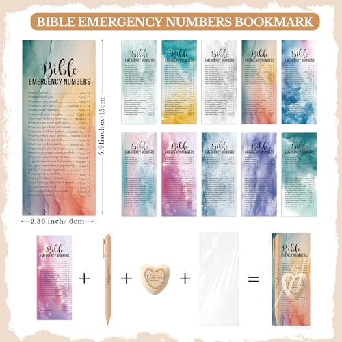 Gersoniel 30 Set Christian Gift for Women Prayer Cards Pens,Fresh Color - color: Fresh Color