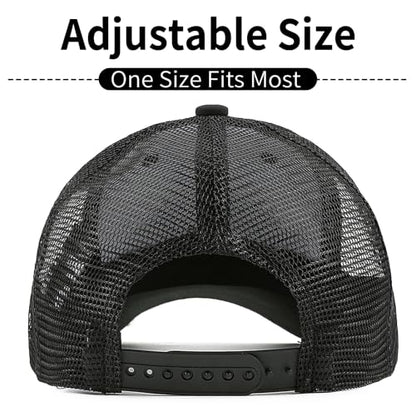 Christian Hats for Men Women Religious Gifts - color: Faith- Black Mesh