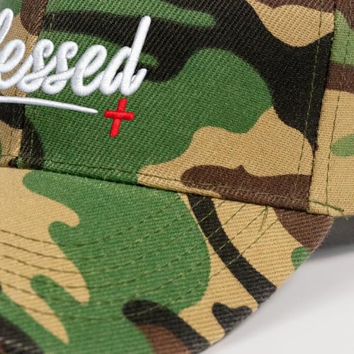 Christian Baseball Cap for Men & Women - Embroidered Jesus Cross Hat, Adjustable Christian Gifts - color: Christian-themed Hats-14