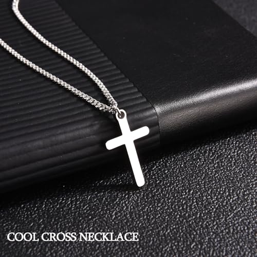 Cross Necklace for Boys Kids Christian Catholic Religious Gifts - color: Cross Necklace for Boys