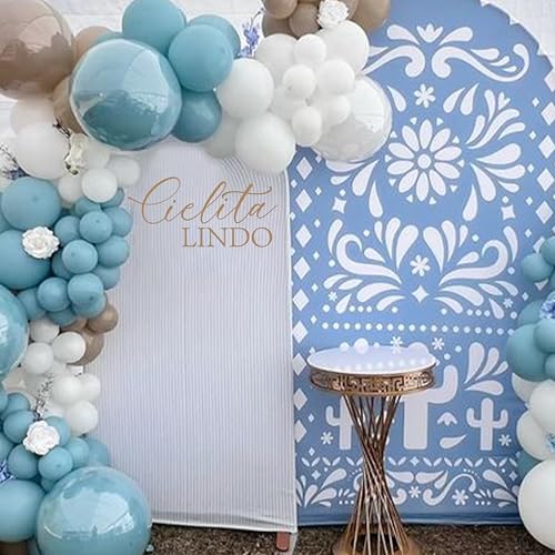 VANGNING Cielita Lindo Wall Decal – Elegant Script Party Backdrop Decor for Bridal Shower, Wedding, Baby Shower & Photo Booth – Removable Peel and Stick Gold Letter Wall Sticker for Event Decorations