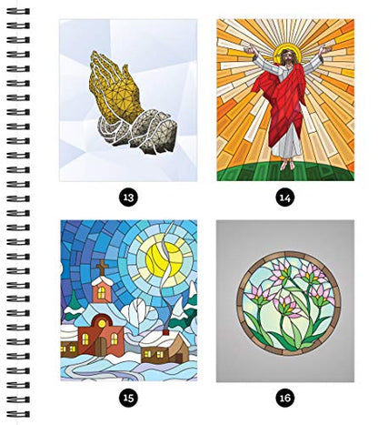 Brain Games - Sticker by Number: Bible (28 Images to Sticker)