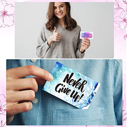 Outus 120 Pcs Motivational Encouragement Inspirational Card Boho Rainbow - style: Positive Style
