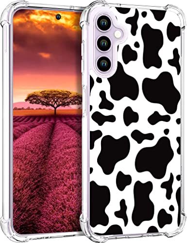 for Samsung Galaxy S23 Case - Black Cow Print - color: Black Cow Print, size: Galaxy S23