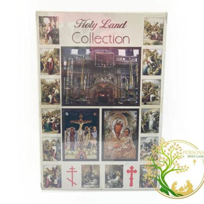 Holy Water | Olive Oil | Holy Land Soil & Frankincense from Bethlehem | Comes with Olive Wood Rosary | Religious Gift