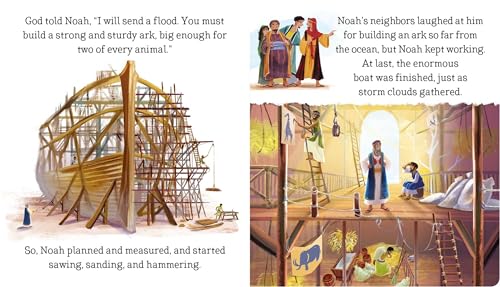 First Bible Stories: Noah's Ark: a Beautifully Illustrated Bible Story Retold for Little Ones