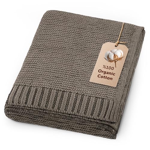 Organic Baby Blanket – 100% Organic Cotton | Ultra-Soft Breathable Newborn Receiving Blanket | Hypoallergenic, Chemical-Free | Unisex Baby Gift | 30x40 Inches (Sage) - color: Sage