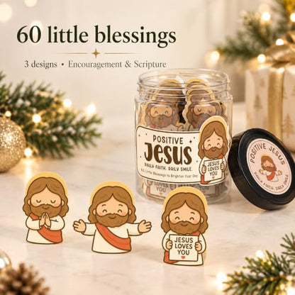 Emotional Support Jesus Jar,Christian Gifts For Women, Christian Birthday Gifts, Jesus Gift For Women - style: Positive Jesus