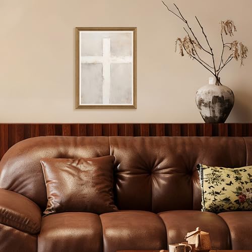 Fantasy Artists Christian Cross Wall Art – Reverent Symbol of Faith and Redemption, Sacred Religious Artwork for Church, Prayer Room & Faith-Centered Home,12W X 16H - color: Cross, size: 16"L x 12"W