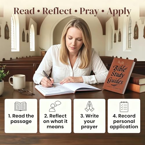 66-Page Bible Study Guide & Journal for Women, Year-Long Devotional