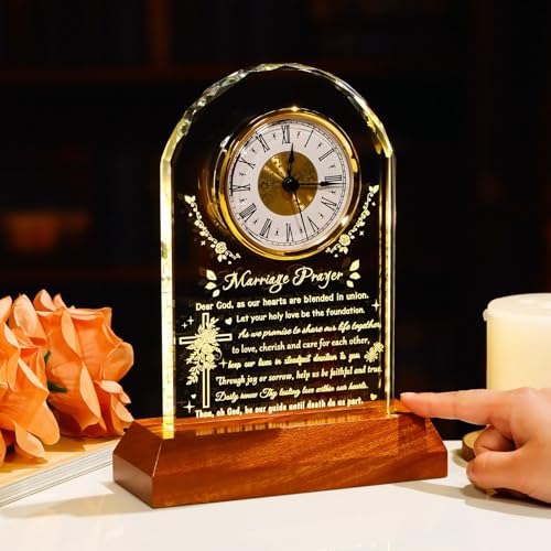 YWHL Marriage Prayer Wedding Gifts for Couple Engagement Bridal Shower Gift - color: Style 2