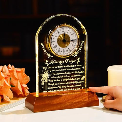 YWHL Marriage Prayer Wedding Gifts for Couple Engagement Bridal Shower Gift - color: Style 2