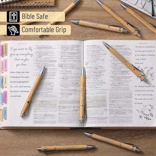 Mr. Pen- Bible Verse Pens Bulk, 50 Pack, Black Ink - size: 50 Pack