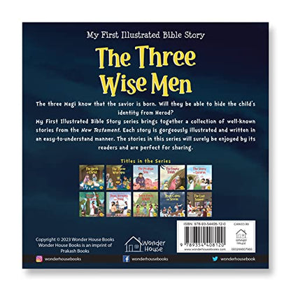 My First Illustrated Bible Story: The Three Wise Men - English / Popular Stories from Bible / Easy to Understand Children Books with Pictures / (My First Bible Stories)