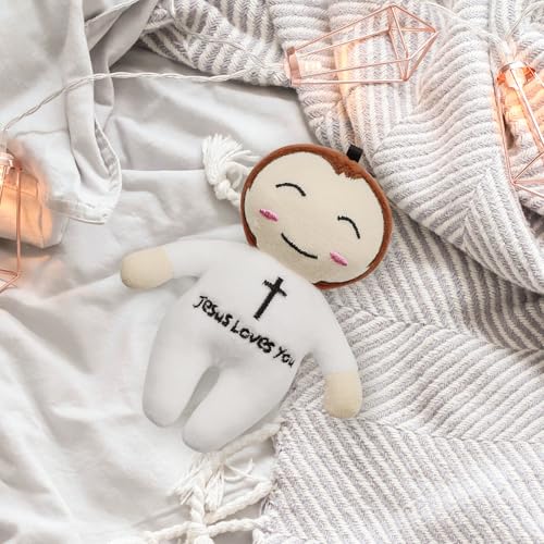 free-space Jesus Plush Doll Christ Religious Figure Toys for Boy Girl Christening Gift (Jesus (Small)) - color: Jesus (Small)