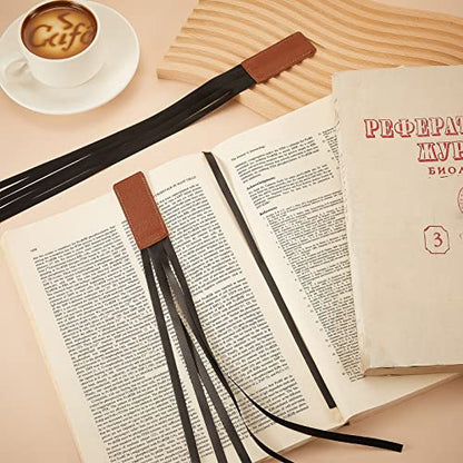 Outus 9 Pieces Bible Ribbon Bookmarks Multi Page Markers, Black Ribbon - color: Black Ribbon