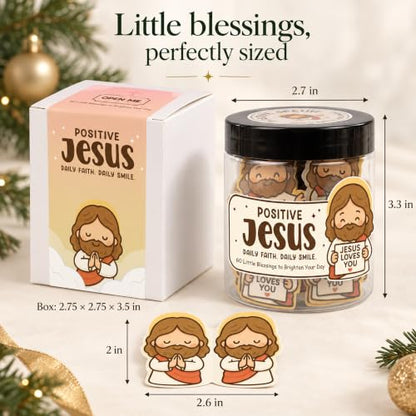 Emotional Support Jesus Jar,Christian Gifts For Women, Christian Birthday Gifts, Jesus Gift For Women - style: Positive Jesus
