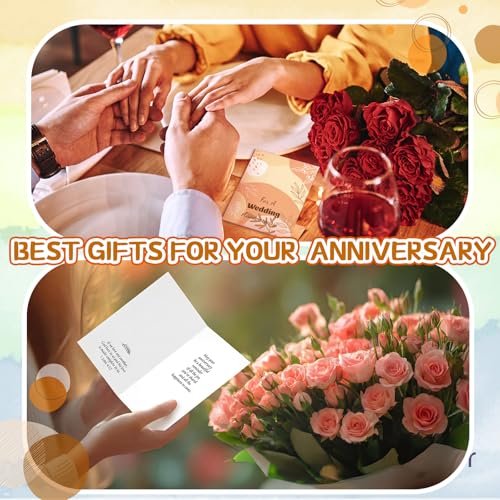 Motiskyy 48 Sets Religious Anniversary Cards Bulk for Wedding Couple Christian Happy Anniversary Cards with Envelopes and Stickers Bible Verse Scripture for Wife Celebrating Moment(Boho) - style: Boho
