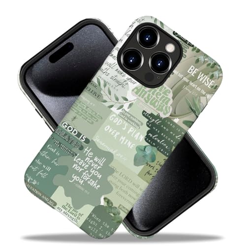 Case for iPhone 14 Pro Max - Slim Fit Anti-Scratch Phone Case for Girl Women - Bible Verses Christ Jesus God (Frosted) - color: Bible Verses Christ Jesus God, size: iPhone 14 Pro Max