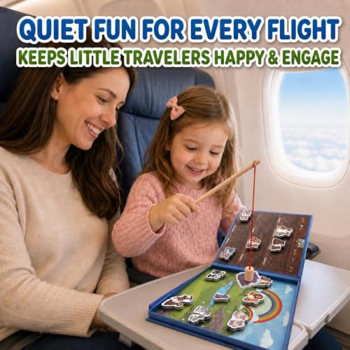 Travofun Magnetic 4-in-1 Animal Game | Travel Toys for Toddlers Ages 3-5 - style: 4-in-1 Animal Game