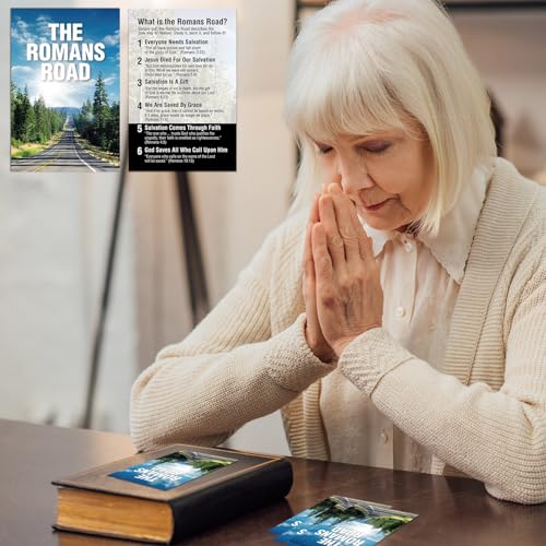 200 Pcs Gospel Tracts Salvation Cards,the Romans Road - style: the Romans Road