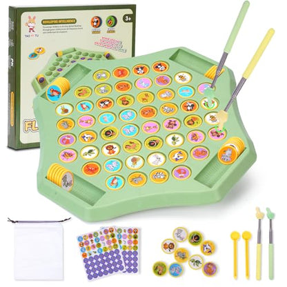 Animal Memory Matching Game, 54 Piece Family Board Game - color: L-animal