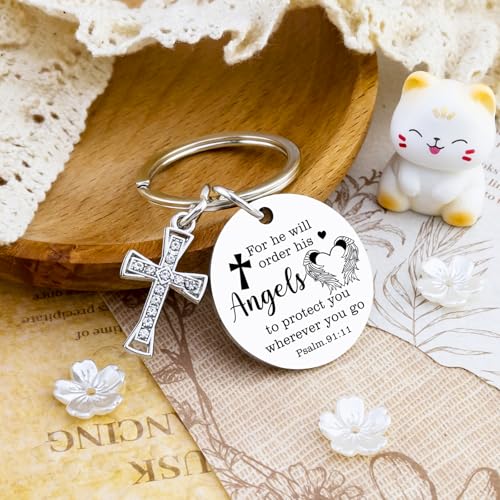 Angel Keychain Christian Keychain Grief Gifts for Grieving Friend