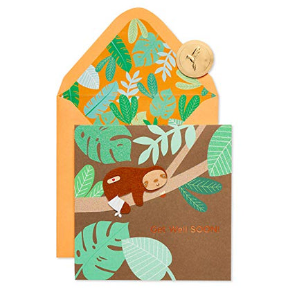 Papyrus Get Well Soon Card (Slowly) - color: Sloth