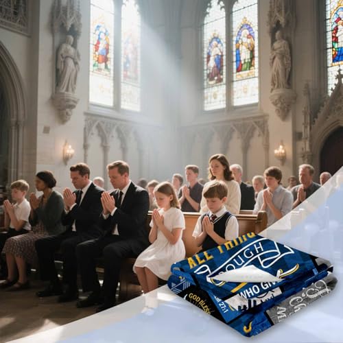 Christian Religious Gifts for Men Blanket 60"X50"