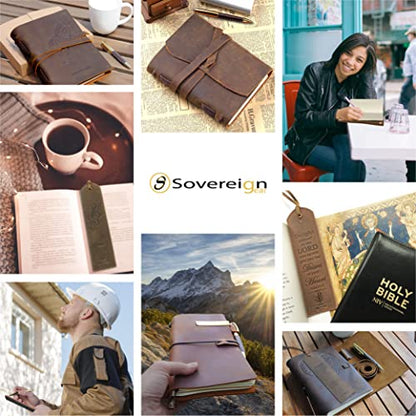 Leather Bookmark Handmade Celtic Cross Design - 2 Genuine Leather Bookmarks for Men and Women with Christian Upright High Cross and Knot Design - Perfect Book Lovers Gift for Bookworms - style: Cross