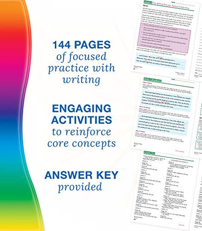 Spectrum Grade 4 Writing Workbooks, Ages 9 to 10, Creative Writing, Story Writing, Opinion, and Informative Writing Practice, 4th Grade Writing Book for Kids