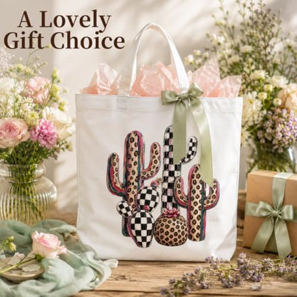 Western Cowgirl Canvas Tote Bag Cowgirl Gifts - color: Western Cowboy Theme 12