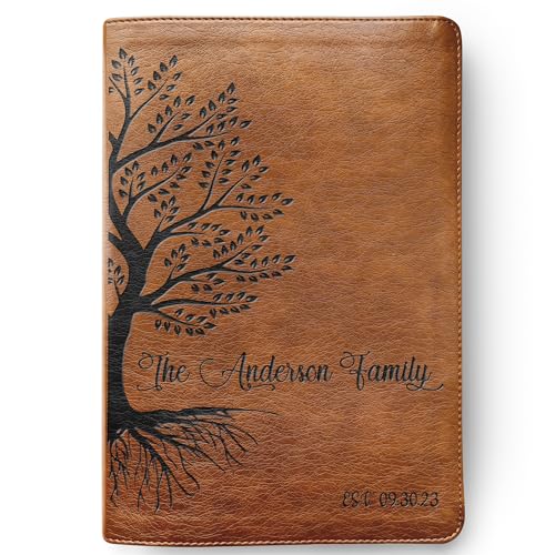 Personalized Family Bible, Custom NLT Family Tree Reference Bible, Engraved Bible, Wedding Bible, Christian Gifts, Family Bible for Wedding