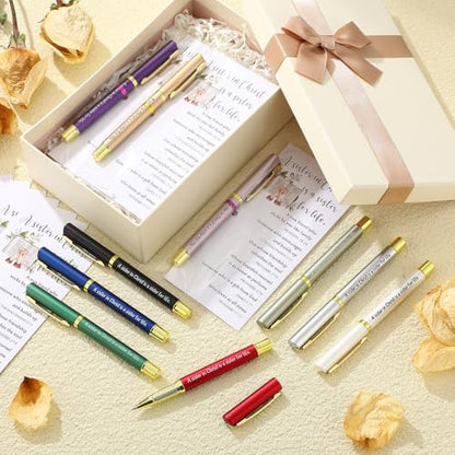 Sayglossy 10 Sets Sisters in Christ Christian Gifts Bulk for Women Pens