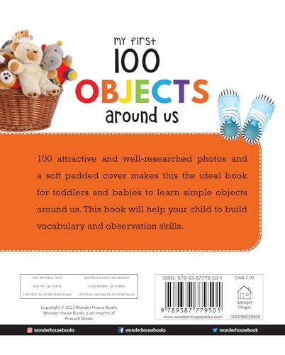 My First 100 Objects Around Us: Padded Board Books