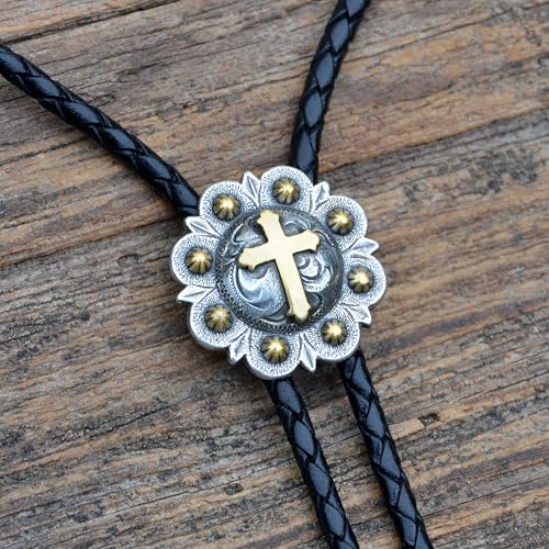 Christian Cross Bolo Tie