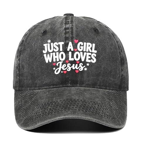 Christian Baseball Cap for Men & Women - Embroidered Jesus Cross Hat, Adjustable Christian Gifts - color: Christian-themed Hats-1
