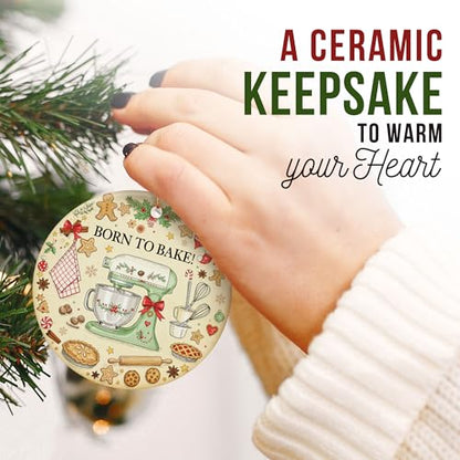 ZAGKOO Baking Ornaments for Christmas Tree - Baking Gifts for Women - color: Baking
