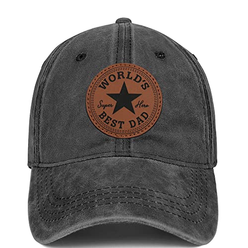 Dad Gifts Dad Hat for Men - color: Super World Best-3