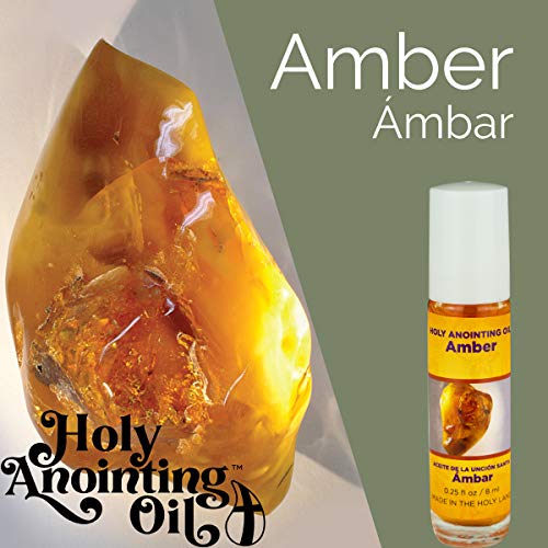 Logos Trading Post Amber Anointing Oil Roll On Bottles, 6 Pcs - color: Amber