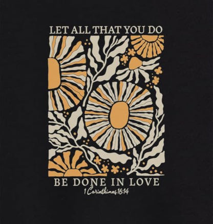 Christian Bible Verse T Shirts for Women - color: Black5, size: X-Large
