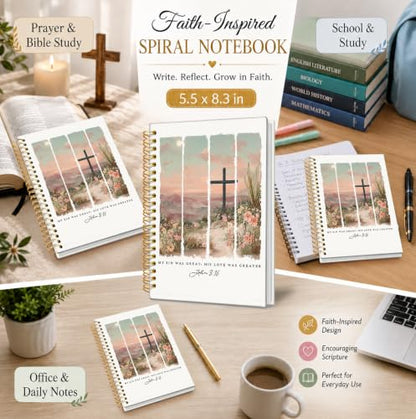 Bible Journal for Women, Christian Gifts for Women - color: Bible Journal for Women-white