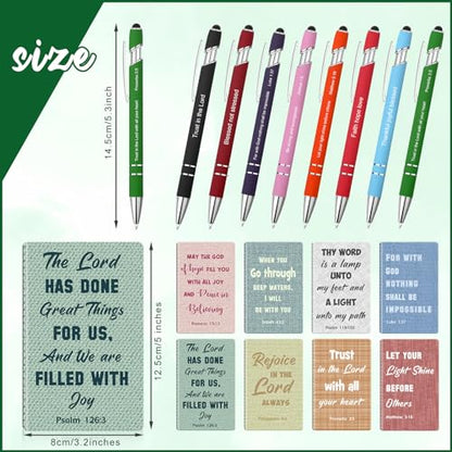 Funrous 32 Pcs Mini Notebooks with Pens Adults Party Favors, Texture - style: Texture