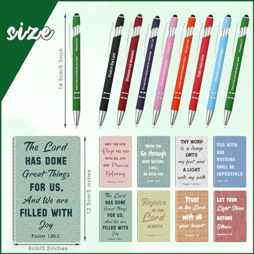 Funrous 32 Pcs Mini Notebooks with Pens Adults Party Favors, Texture - style: Texture