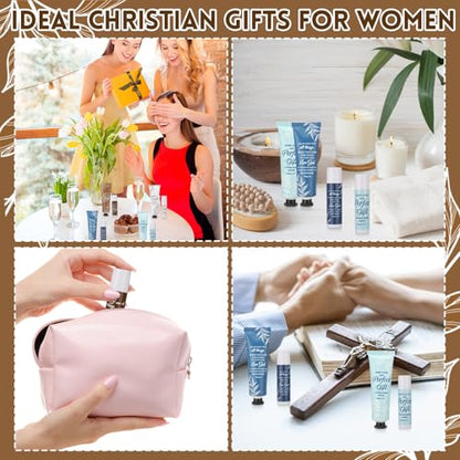 Leelosp Christian Hand Cream & Lip Balm Set Bulk, Bright Color, 24 Packs - color: Bright Color