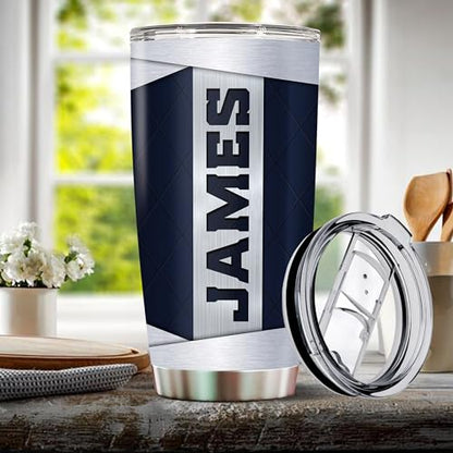 Personalized Retirement Tumbler Gifts for Women Men The Legend Has Retired Travel Cup Coffee Mug Gift for Coworkers Office Him Her Stainless Steel 20oz With Lid - color: RETIRE