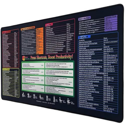 XXL Gaming Mouse Pad 35.4x15.7 Professional Large Mouse Pad & Computer Game Mouse Mat-90x40 Excelnew - color: Excelnew, size: 35.4L x 15.7W inches