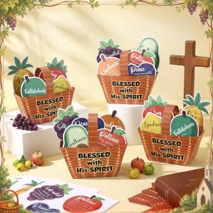 Motipuns 24Set Blessed with His Spirit Craft Kit for Sunday School VBS Gift - style: Blessed with His Spirit